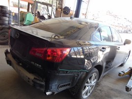 2007 Lexus IS250 Black 2.5L AT #Z24708